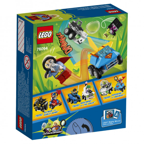 Конструктор LEGO Super Heroes 76094 Супергёрл против Брейниака