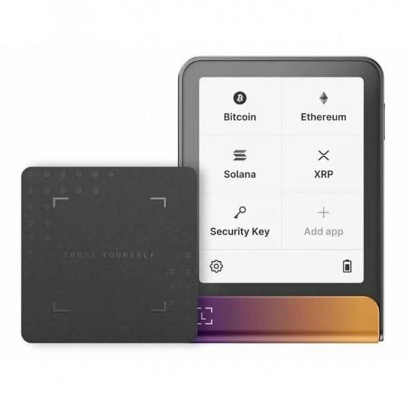 Аппаратный криптокошелек Ledger Flex, Ferro Fuchsia в Омск