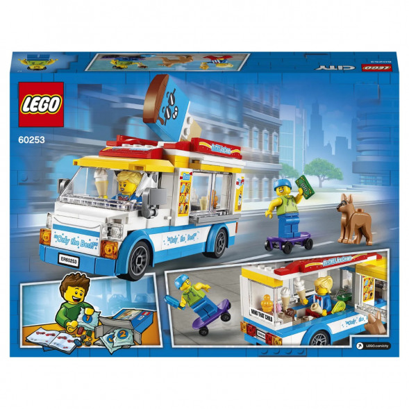 Конструктор LEGO City Great Vehicles 60253 Грузовик мороженщика