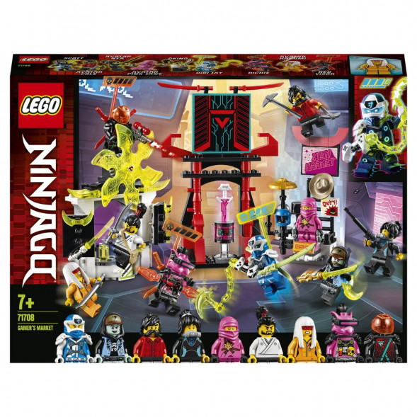 Конструктор LEGO Ninjago 71708 Киберрынок