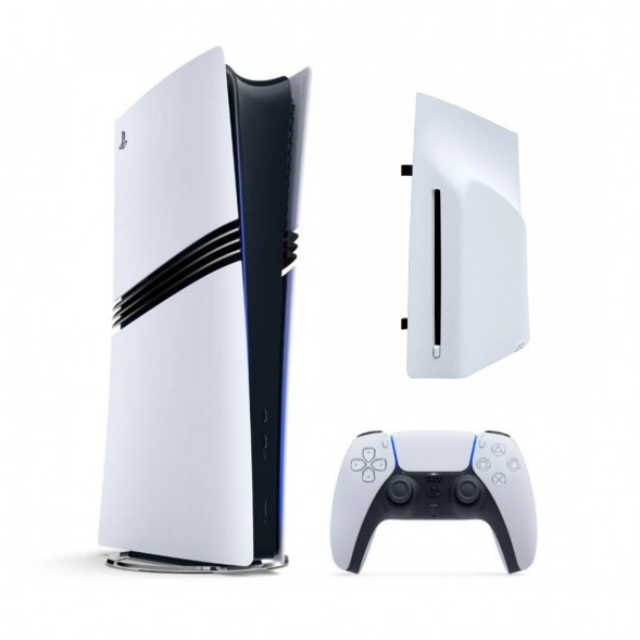 Игровая консоль Sony PlayStation 5 Pro, 2 ТБ, белый + дисковод в Москве