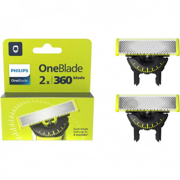 Сменные лезвия Philips QP420/50, 2 шт.