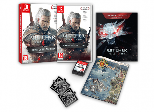 Игра Witcher 3 Wild Hunt Complete Edition (Ведьмак 3: Дикая Охота - Полное Издание) (Русская версия) для Nintendo Switch
