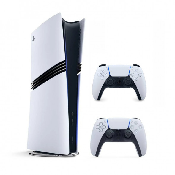Игровая консоль Sony PlayStation 5 Pro, 2 ТБ, белый + геймпад в Москве