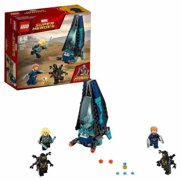 Конструктор LEGO Super Heroes 76101 Атака всадников