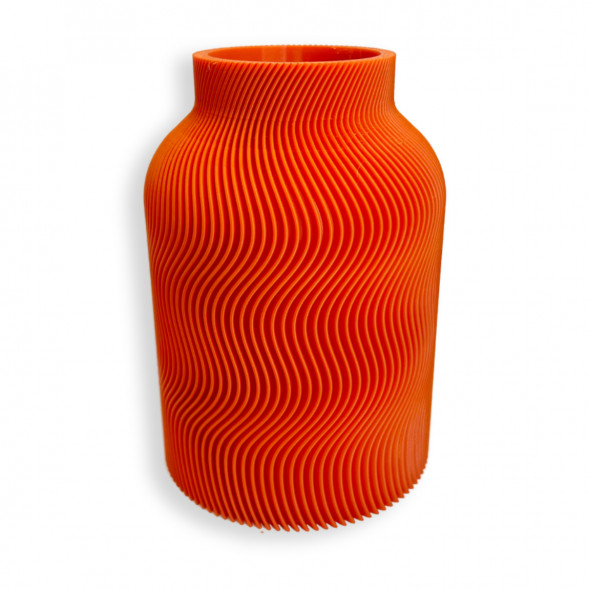 Ваза для сухоцветов HatRom Wave, оранжевый