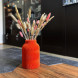 Ваза для сухоцветов HatRom Wave, оранжевый