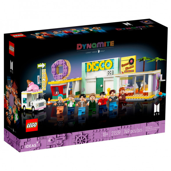 Конструктор LEGO Ideas 21339 BTS: Dynamite