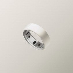Умное кольцо Oura Ring 4 Ceramic (размер 9), Облако/Cloud