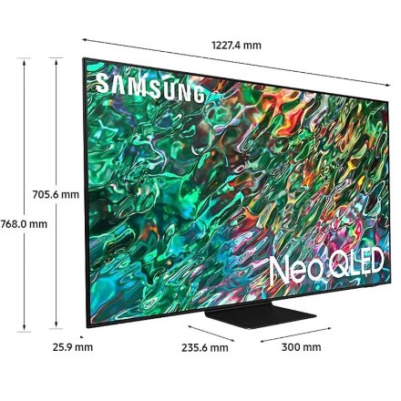 55&quot; Телевизор Samsung QE55QN90BAT 2022 Neo QLED, HDR, черный