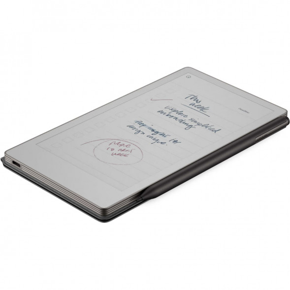 Графический планшет reMarkable Paper Pro Move + Стилус MarkerPlus + Чехол BookFolio Premium Leather, Black