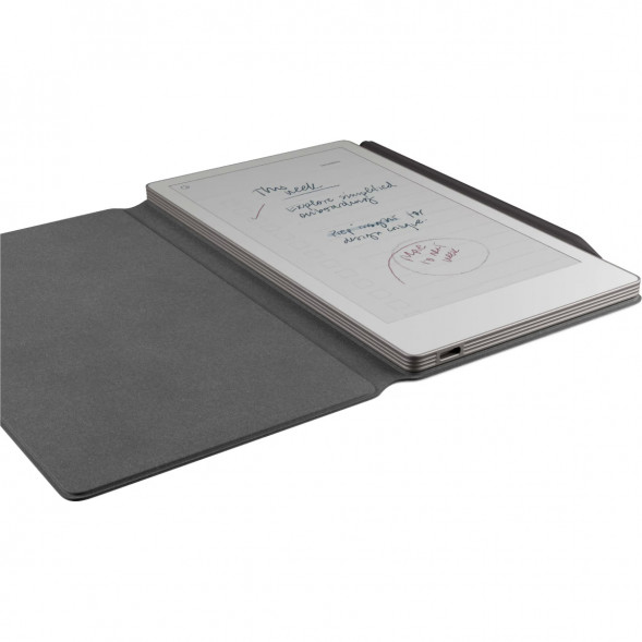 Графический планшет reMarkable Paper Pro Move + Стилус MarkerPlus + Чехол BookFolio Premium Leather, Black