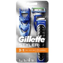 Триммер Gillette Fusion ProGlide Styler, черный/синий
