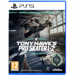 Игра Tony Hawk&#039;s Pro Skater 1+2 [PS5, английская версия]