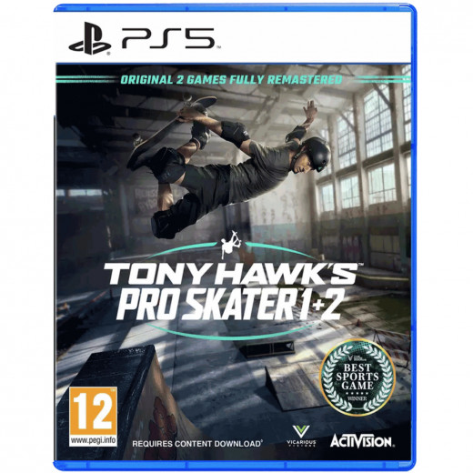 Игра Tony Hawk's Pro Skater 1+2 [PS5, английская версия] — 