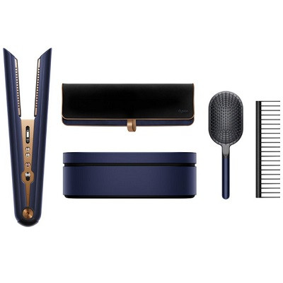 Выпрямитель Dyson Corrale (синий / медный) с чехлом и набором расчесок