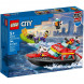 Конструктор LEGO City 60373 &amp;quot;Пожарно-спасательная лодка&amp;quot;, 144 деталей