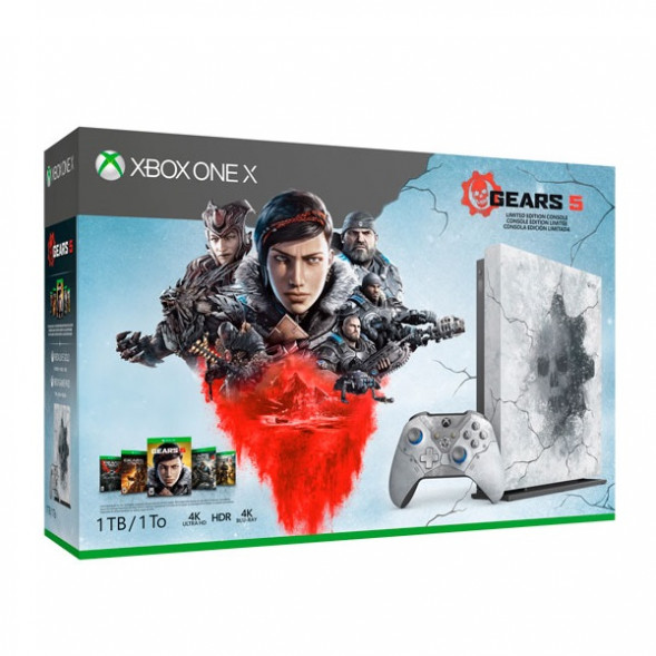 Microsoft Xbox One X 1TB Limited Edition + Gears 5