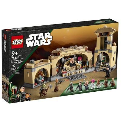 Конструктор LEGO Star Wars 75326 Тронный зал Бобы Фетта