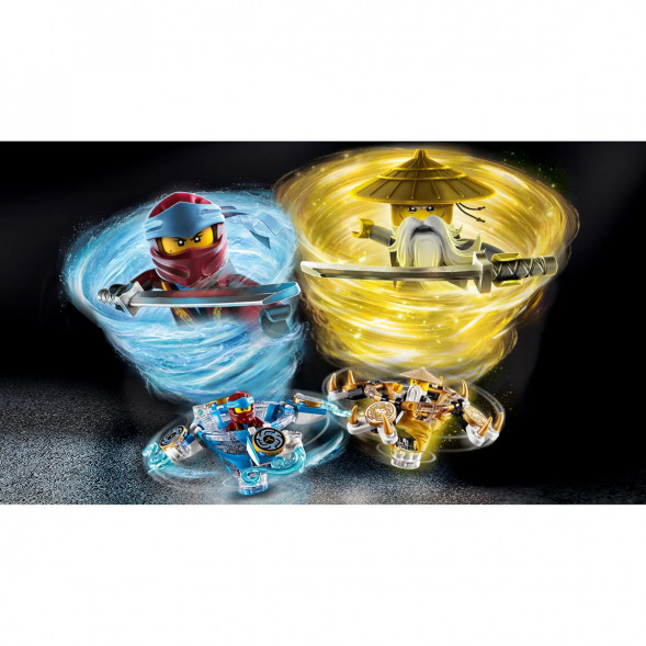 Конструктор LEGO Ninjago 70663 Ния и Ву: мастера Кружитцу