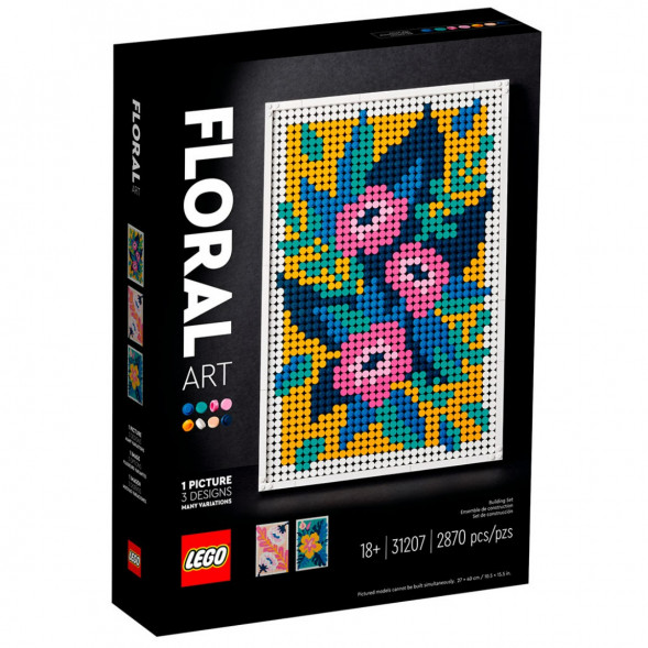 Конструктор LEGO ART 31207 Цветочное искусство