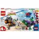 Конструктор LEGO Super Heroes 10782 Схватка Халка и Носорога на грузовиках в Омск