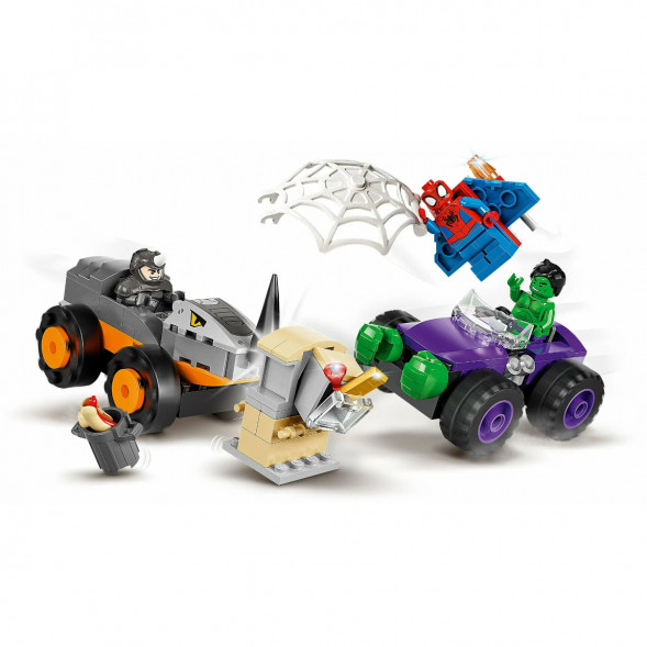 Конструктор LEGO Super Heroes 10782 Схватка Халка и Носорога на грузовиках в Омск