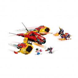 Конструктор LEGO Monkie Kid 80008 Реактивный самолёт Манки Кида